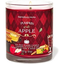 Bath & Body Works Pumpkin Apple Orta Boy Mum