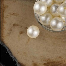 Boncukcu Abla Büyük Boy Inci Krem Rengi Delikli Inci 20 ml 500 gr