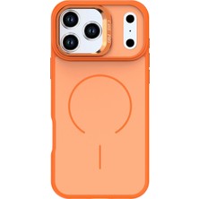 Novis Liora Joko Apple Iphone 17 Pro Max Flexa Magsafe Kapak - Turuncu