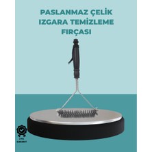 Zero Land Sptrns Uzun Saplı Paslanmaz Çelik Izgara Temizlik Fırçası