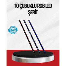 Zero Land Sptrns Kayan Yıldız LED Aydınlatma 10 Çubuk Dış Me Uyumlu