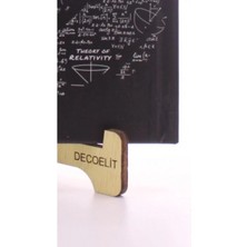 Marsilyan Lastikli Çizgisiz Sert Kapak Emc2 Defter