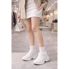 Kadın Burun Dikişsiz Büzgü Detay 4.lü Paketsoketçorap