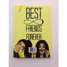 Marsilyan Lastikli Noktalı Sert Kapak Best Friend Defter