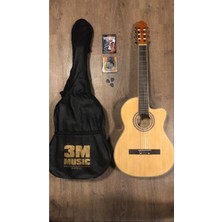 Klasik Gitar Seti 4/4 Tam Boy, Başlangıç ve Orta Seviye Için Mükemmel