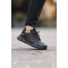 Diamon Model Ithal Taban Hakiki Kombinasyonlu Deri Sneaker Ayakkabı