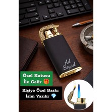 Kişiye Özel Timsah Figürlü Çift Alev Gazlı Sürprizli Hediye