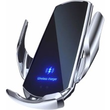 Gümrük Bey Q3 Excl. Seri Kablosuz Şarj Özellikli Araç Içi Telefon Tutucu