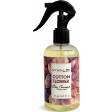Vivaldi Cotton Flower Oda ve Çamaşır Spreyi 250 ml – Kalıcı Ferah Koku | Ev & Tekstil Kokusu