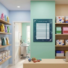 Akıllı Kağıt Yapışkanlı Veteriner Fiyatlistesi  (Model- 18)