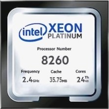 Intel Xeon Platinum 8260 2.40GHZ Processor Cpu Işlemci Kutusuz Tray