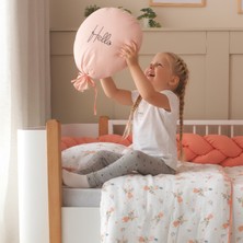 Balon Dekoratif Yastık – Hello Baskılı, Rabbit Serisi, Bebek ve Çocuk Odası Için