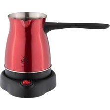 King K3104 Livra Türk Kahvesi Makinesi Kırmızı