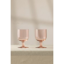 Rakle Shadow El Yapımı Kendinden Renkli 2'li Cup Dondurmalık Seti Pembe 320 cc