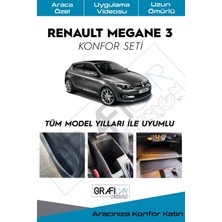 Normadia Konfor Seti Renault Megane 3 Için Eşya Cepleri Kaplama Ses Giderici