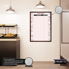 Akıllı Kağıt Yapışkanlı Fiyatlistesi (Model- 12)