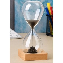 Marsilyan Masa Seti – Newton Topu, Manyetik Kum Saati, Kristal Dünya Küresi Dekoratif Ofis Hediyesi