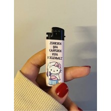 Renkli Kitty Baskılı Gazlı Çakmak, Şık ve Kullanışlı Teklif