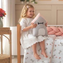 Köpek Kulübesi Şeklinde Dekoratif Yastık – Puppy Serisi - Pastel Tonlarda Eğlenceli Çocuk Odası Aksesuarı