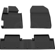 Normadia 2006-2012 Honda Civic Için Özel 4.5d Havuzlu Oto Paspas Seti