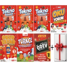 Kırmızı Beyaz 1. Sınıf 2. Dönem Teknoset (7 Kitap)