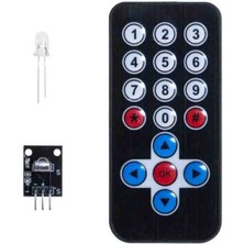 Gemosan Arduino Uyumlu Ir Kızılötesi Kumanda Kiti (Alıcı + Verici)