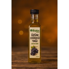 Bişkin Doğal Soğuk Pres Üzüm Çekirdeği Yağı 250 Militre