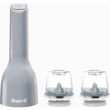 Finamill Pilli Baharat Öğütücü, Çift Hazneli