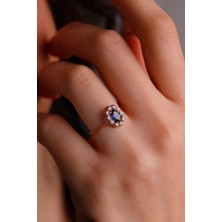 Silvesra Aura – 925 Ayar Gümüş Doğal Taşlı Yüzük