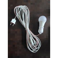 İNWATT 10 Metre Anahtarlı Seyyar Uzatma Ampul