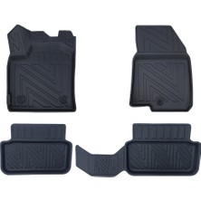 Normadia 3D Karbon Desenli Havuzlu Oto Paspas Dacia Sandero Stepway 2020+