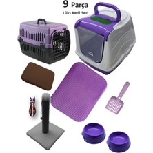 UltraMint Şık ve Konforlu 9 Parça Kedi Seti, Evinizin Yeni Favorisi!