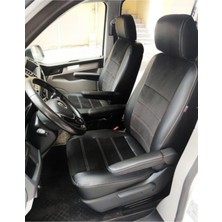 Normadia Transporter T5 T6 T7 Uyumlu 4+1 Deri Koltuk Örtüsü Seti