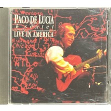 Plak İstasyonu (Plak Değildir CD Dir) CD Paco De Lucia Sextet Live In America CD