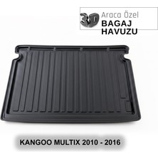 Elorcar Renault Kangoo Combı Multıx Seated Van 2010 - 2016 3D Bagaj Havuzu
