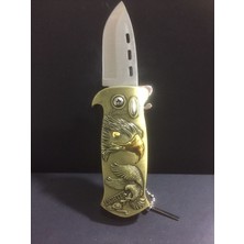 Açık Hava Kullanımı Için Metal Tarz Çakmak ve Izgara Bıçaklı Pürmüz