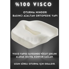 Normadia Dik Oturma Minderi, Ev, Ofis ve Oto Için Konforlu Destek