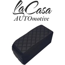 Normadia Yumuşak Siyah Deri Araba Kolçak, Konfor ve Şık Tasarım