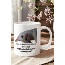 giftkonsept Ben Anlamıyorum Baskılı Komik Hediyelik Kupa Bardak