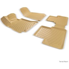 Normadia 3D Havuzlu Paspas Bej Volkswagen Jetta 2011 ve Sonrası Için Uygun