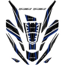 Honda Pcx 2021 - 2024 Uyumlu Tank Pad Set 009