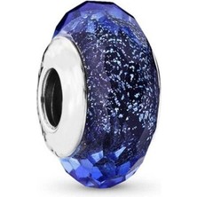 Kumi Bileklik Ve Kolye Için Gümüş Kaplama Yuvarlak Charm