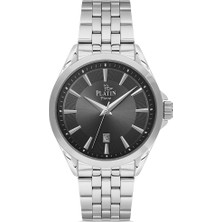 Platin Pierre HDS-PL-1303GA-A2 Çelik Kordon Takvimli Erkek Kol Saati