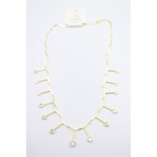 Beta Moda Hub Kalp Sallantılı Kolye - Altın