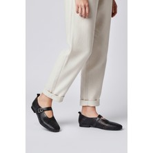 İskarpin Femi Kadın Deri Delikli Babet 729-366