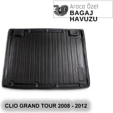 Elorcar Renault Clıo Grand Tour 2008 - 2012 3D Bagaj Havuzu