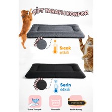 MİNDERX Çift Taraflı Yıkanabilir Kedi Ve Köpek Yatağı Ve Yer Minderi