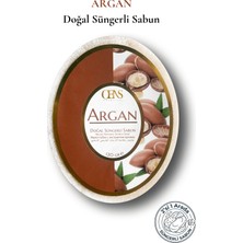 Oens Argan Özlü Doğal Süngerli Sabun Besleyici ve Nemlendirici Cilt Temizleyici 120G