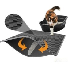 UltraMint Elekli Kedi Tuvalet Önü Paspası, Temizliği Kolay ve Pratik Kullanım