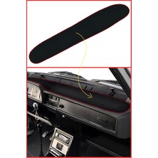 Normadia Siyah Renault 12 Toros Torpido ve Ön Göğüs Koruma Kaplama Seti